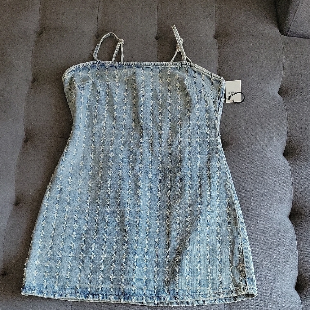 Forever 21 Blue Denim Mini Dress